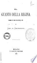 Il guanto della regina dramma in versi in quattro atti di Leo di Castelnovo
