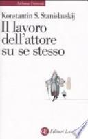 Il lavoro dell'attore su se stesso