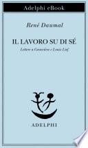 Il lavoro su di sé