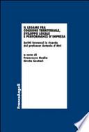 Il legame fra coesione territoriale, sviluppo locale e performance d'impresa. Scritti ferraresi in ricordo del professor Antonio d’Atri