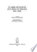 Il Liber feudorum di S. Zeno di Verona (sec. XIII)