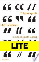 Il libro aperto degli aforismi - LITE