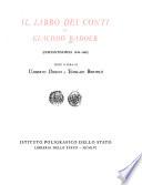 Il libro dei conti di Giacomo Badoer (Costantinopoli 1436-1440)