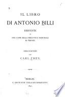 Il libro di Antonio Billi