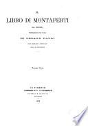 Il Libro di Montaperti (an. MCCLX)