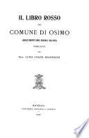 Il libro rosso del comune di osimo