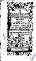 Il magico legato tragicomedia pastorale di Pietro Benedetti genouese. Dedicata all'ill.mo et ecc.mo sig.r Ambrosio Spinola ..
