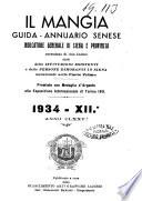 Il Mangia almanacco senese per l'anno ...