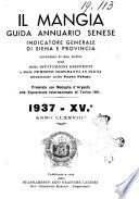 Il Mangia almanacco senese per l'anno ...