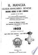 Il Mangia almanacco senese per l'anno ...