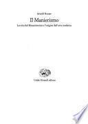 Il manierismo