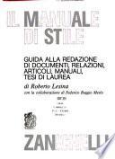Il manuale di stile