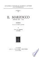 Il Marzocco, Firenze, 1896-1932: Indice dei soggeti, Appendice: Vita nuova, Germinal. Nazione letteraria