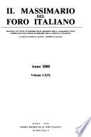 Il Massimario del Foro italiano