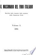 Il Massimario del Foro italiano