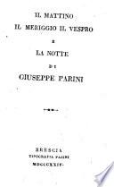 Il mattino, il meriggio, il vespro e la notte