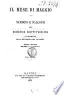 Il mese di maggio sermoni e racconti per Domenico Scotti-Pagliara