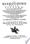 Il microcosmo della pittvra