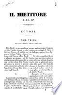 Il Mietitore o sia raccolta di racconti, novelle, storie aneddote ed altre curiosita compilazione di Giannantonio Piucco