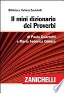 Il mini dizionario dei proverbi