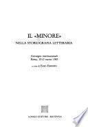 Il Minore nella storiografia letteraria