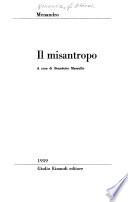 Il misantropo