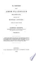Il mistero dell'amor platonico del medio evo, derivato da misteri antichi