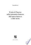 Il mito di Narciso nella letteratura francese dell'epoca barocca (1580-1630)