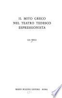 Il mito greco nel teatro tedesco espressionista