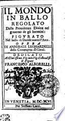 IL MONDO IN BALLO REGOLATO Dalla Prouidenza Diuina nel gouerno de gli huomini: FIGVRATO Nel ballo di Dauide auanti l'Arca