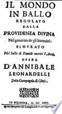 Il Mondo In Bballo Regolato Dalla Providenza DivinaNnel gouerno de gli huomini