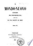 Il mondo-nuovo lunario per l'anno ... compilato da una società di amici