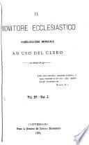 Il Monitore ecclesiastico