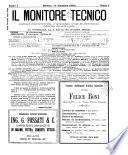 Il monitore tecnico giornale d'architettura, d'Ingegneria civile ed industriale, d'edilizia ed arti affini