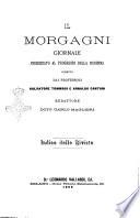 Il morgagni giornale indirizzato al progresso della medicina. Parte 2., Riviste