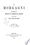 Il morgagni giornale indirizzato al progresso della medicina. Parte 2., Riviste