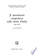 Il Movimento cooperativo nella storia d'Italia, 1854-1975