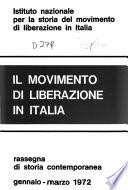 Il Movimento di liberazione in Italia