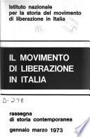Il Movimento di liberazione in Italia