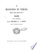 Il municipio di Verona nell'anno 1866 relazione del podestà