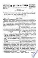 Il mutuo Soccorso, Giornale d'agricoltura pratica. Red. Giovanni Bizzozers