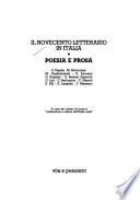 Il Novecento letterario in Italia
