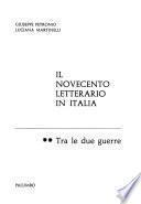 Il Novecento letterario in Italia