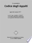 Il nuovissimo Codice degli Appalti