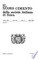 Il Nuovo cimento della Società italiana di fisica