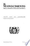Il Nuovo Cimento Della Societá Italiana Di Fisica
