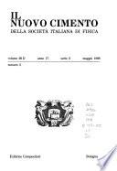 Il Nuovo Cimento Della Società Italiana Di Fisica