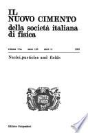 Il Nuovo cimento della Società italiana di fisica