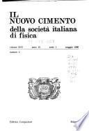 Il Nuovo Cimento Della Società Italiana Di Fisica
