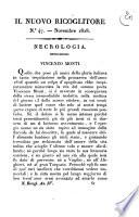 Il nuovo ricoglitore ossia archivj di geografia, di viaggi, di filosofia, d'istoria..